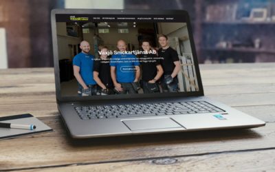 Ny hemsida lanserad för Växjö Snickartjänst AB