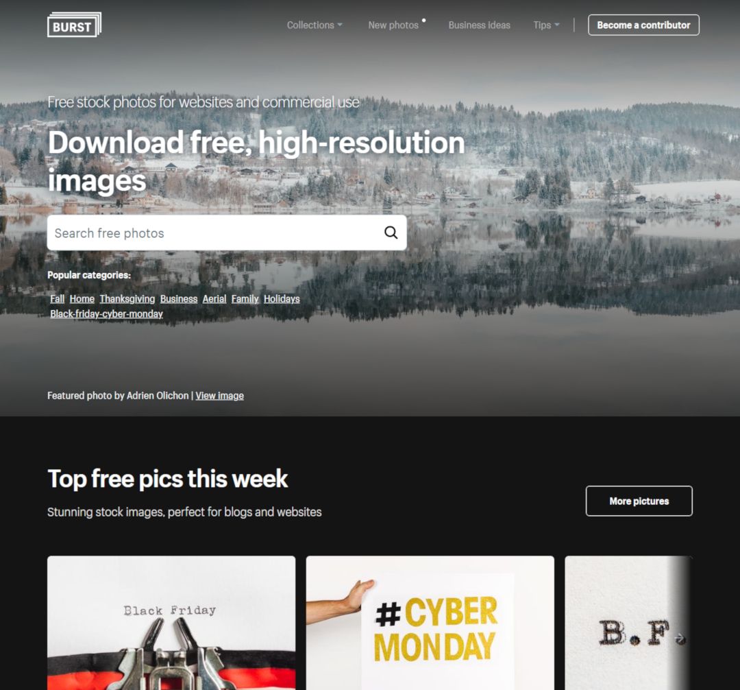Burst by Shopify